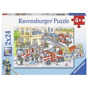 Ravensburger (07814) - "Heroes in action" - 24 pezzi