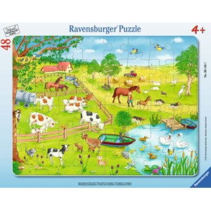 Ravensburger (06145) - "Walk in the Countryside" - 48 pezzi