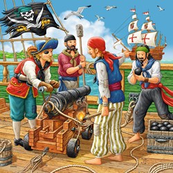 Ravensburger (08030) - "Pirates" - 49 pezzi