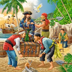 Ravensburger (08030) - "Pirates" - 49 pezzi