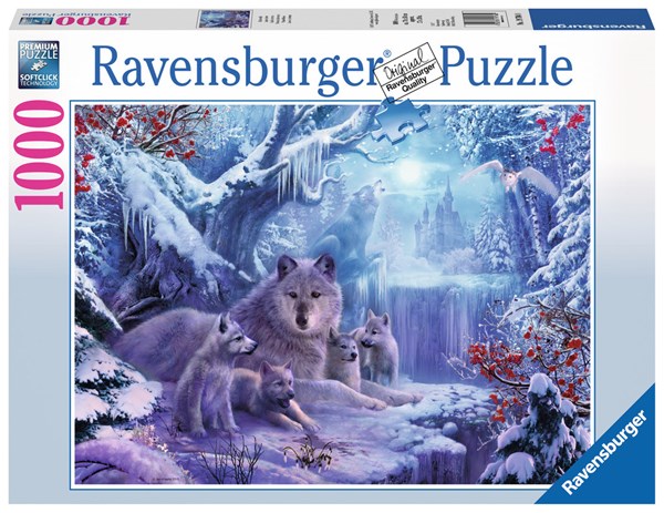 Ravensburger (19704) - "Winter Wolves" - 1000 pezzi