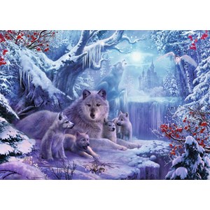 Ravensburger (19704) - "Winter Wolves" - 1000 pezzi