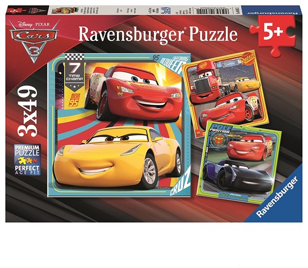 Ravensburger (08015) - "Cars 3" - 49 pezzi