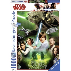 Ravensburger (19780) - "Star Wars" - 1000 pezzi