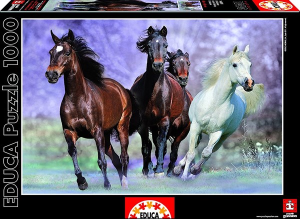 Educa (14809) - "Galloping" - 1000 pezzi