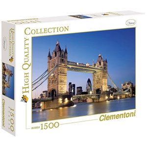 Clementoni (31983) - "Tower Bridge, London" - 1500 pezzi