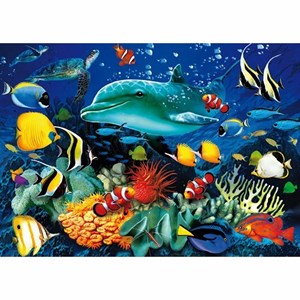 Clementoni (39186) - "Under Water Life" - 1000 pezzi