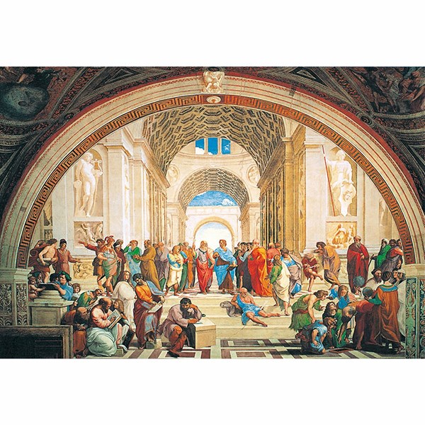 Clementoni (31404) - Raphael: "The School of Athens" - 1000 pezzi