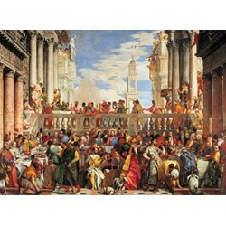 Clementoni (31417) - Paolo Veronese: "The Wedding at Cana" - 1000 pezzi