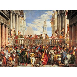 Clementoni (31417) - Paolo Veronese: "The Wedding at Cana" - 1000 pezzi