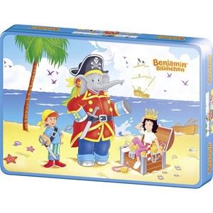 Schmidt Spiele (55886) - "Benjamin the Elephant as Pirate" - 40 pezzi