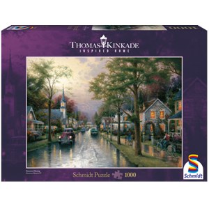 Schmidt Spiele (58441) - Thomas Kinkade: "The Waking" - 1000 pezzi
