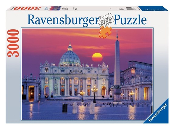 Ravensburger (17034) - "Saint Peter's Basilica, Rome" - 3000 pezzi