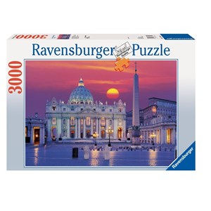 Ravensburger (17034) - "Saint Peter's Basilica, Rome" - 3000 pezzi