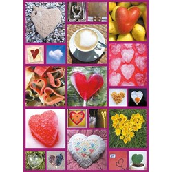 Ravensburger (19184) - "Hearts" - 1000 pezzi