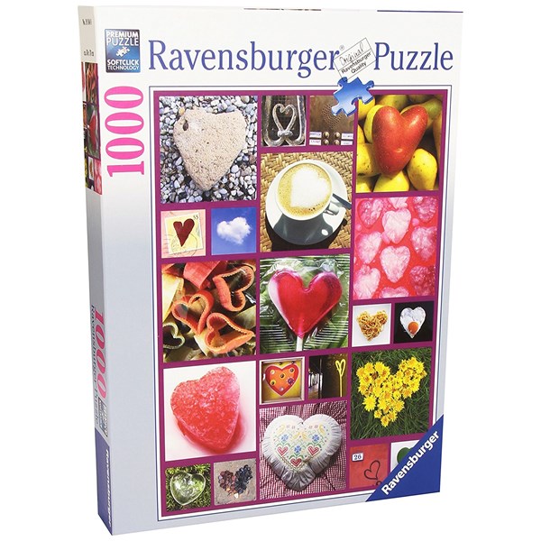 Ravensburger (19184) - "Hearts" - 1000 pezzi