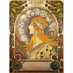 D-Toys (66930-MU02) - Alphonse Mucha: "Zodiac" - 1000 pezzi