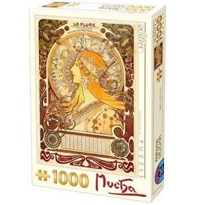 D-Toys (66930-MU02) - Alphonse Mucha: "Zodiac" - 1000 pezzi
