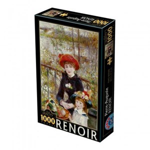 D-Toys (66909-RE01) - Pierre-Auguste Renoir: "On the Terrace" - 1000 pezzi