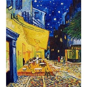 D-Toys (66916-VG09) - Vincent van Gogh: "Cafe Terrace at Night" - 1000 pezzi