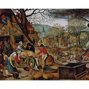 D-Toys (66947-BR03) - Pieter Brueghel the Elder: "Autumn" - 1000 pezzi