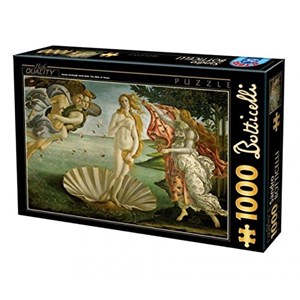 D-Toys (66954-RN04) - Sandro Botticelli: "The Birth of Venus" - 1000 pezzi