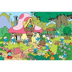Trefl (14119) - "Smurf Village" - 24 pezzi