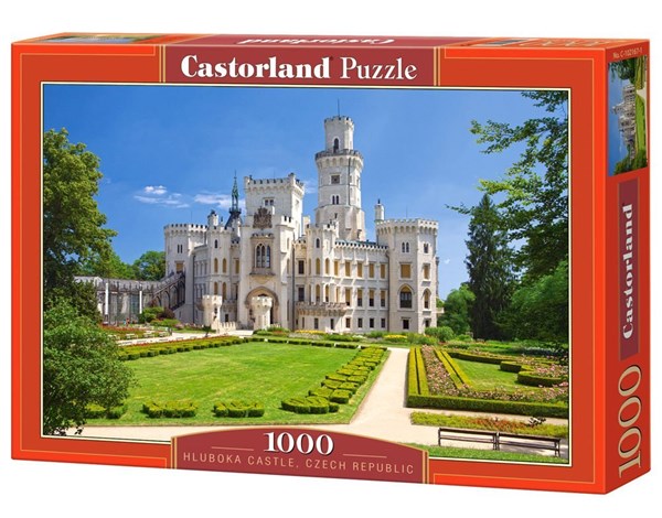 Castorland (C-102167) - "Hluboka Castle, Czech Republic" - 1000 pezzi