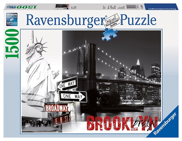 Ravensburger (16268) - "Brooklyn Bridge" - 1500 pezzi