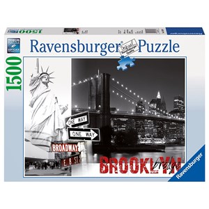 Ravensburger (16268) - "Brooklyn Bridge" - 1500 pezzi