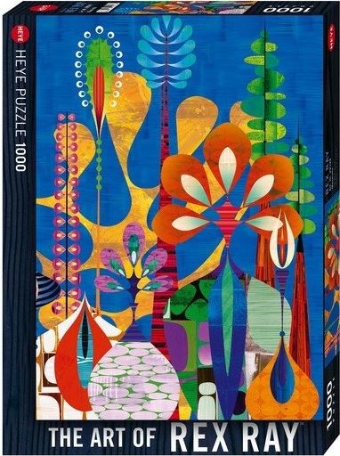 Heye (29599) - Rex Ray: "Maxerela Art Flowers" - 1000 pezzi