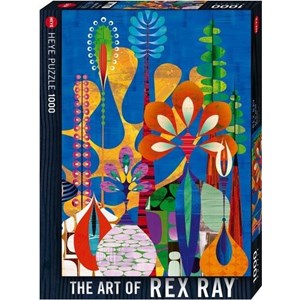 Heye (29599) - Rex Ray: "Maxerela Art Flowers" - 1000 pezzi
