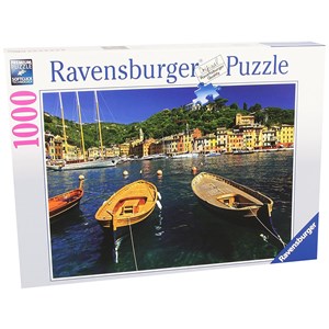 Ravensburger (19053) - "Harbor in Portofino, Italy" - 1000 pezzi