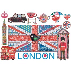 Ravensburger (19372) - Steph Dekker: "London" - 1000 pezzi