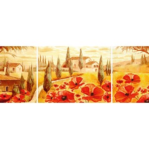 Ravensburger (19994) - "Poppies in Tuscany" - 1000 pezzi