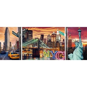Ravensburger (19995) - "Sparkling New York" - 1000 pezzi