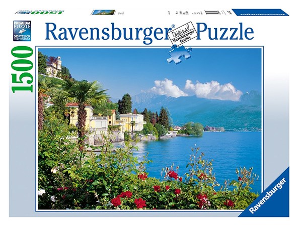 Ravensburger (16253) - "Lake Maggiore, Italy" - 1500 pezzi
