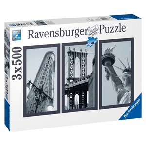 Ravensburger (16293) - "Impressions of New York" - 500 pezzi