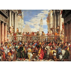 Clementoni (34515) - Paolo Veronese: "The Marriage in Cana" - 4000 pezzi