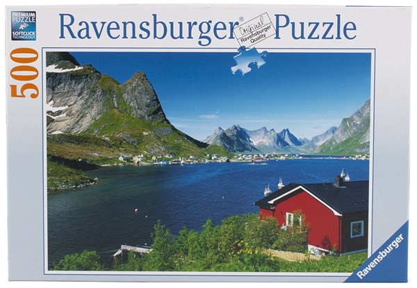 Ravensburger (14176) - "Norwegian Fishing Village" - 500 pezzi