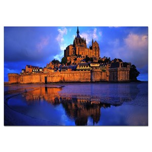 Educa (14282) - "Mont Saint-Michel, France" - 1000 pezzi