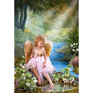 Castorland (C-150908) - Lisa Jane: "Golden Pond" - 1500 pezzi