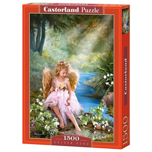 Castorland (C-150908) - Lisa Jane: "Golden Pond" - 1500 pezzi
