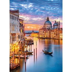 Clementoni (35056) - "Lighting Venice" - 500 pezzi