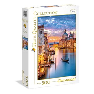 Clementoni (35056) - "Lighting Venice" - 500 pezzi