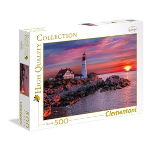 Clementoni (35049) - "Portland Head Light" - 500 pezzi