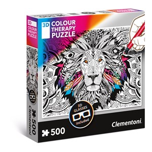 Clementoni (35051) - "Lion" - 500 pezzi