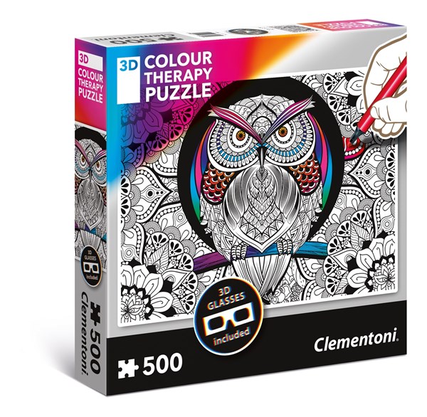 Clementoni (35050) - "Owl" - 500 pezzi
