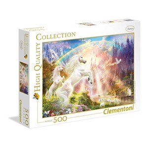 Clementoni (35054) - "Sunset Unicorns" - 500 pezzi