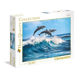 Clementoni (35055) - "Dolphins" - 500 pezzi